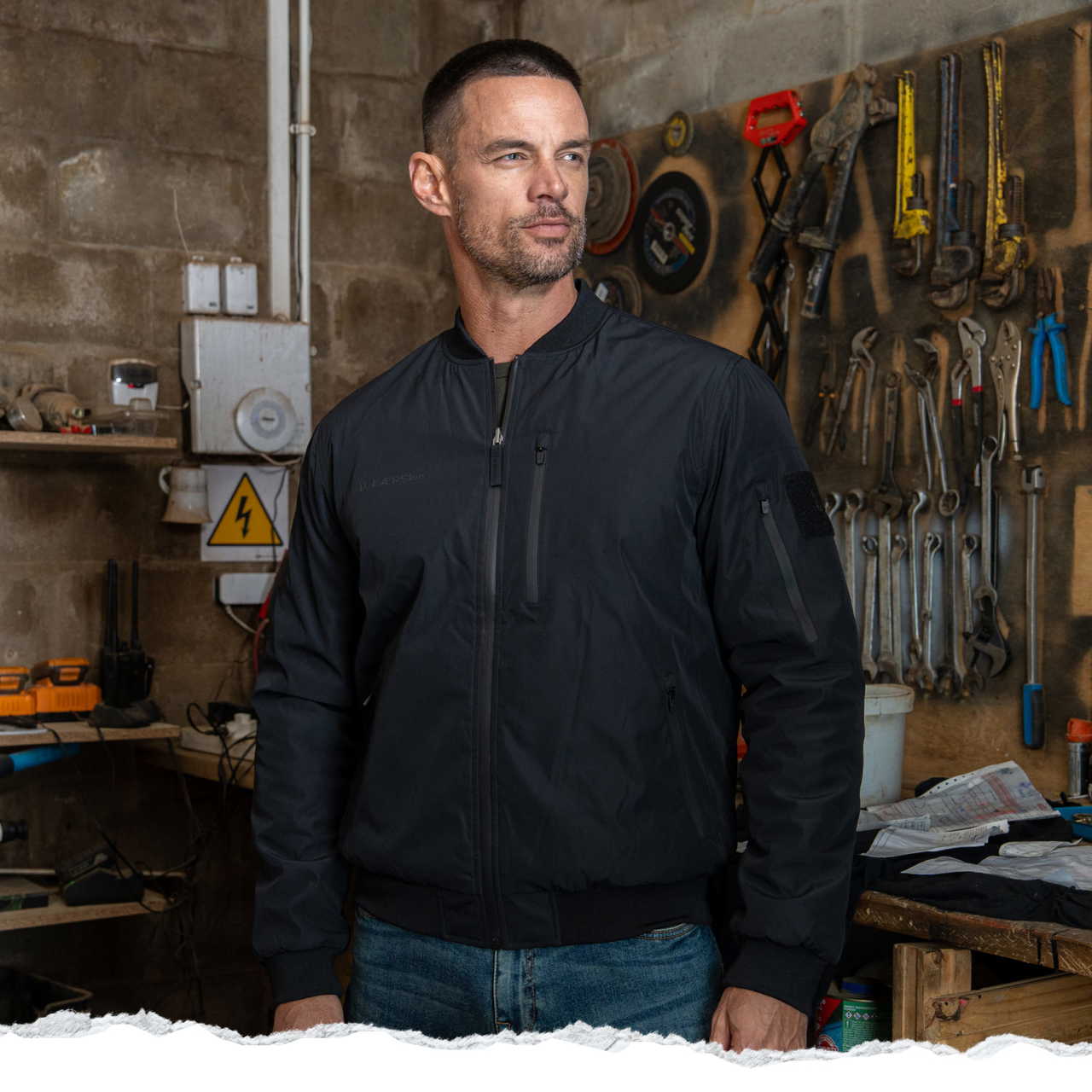 BÆRSkin Reversible Bomber Jacket at a Glance