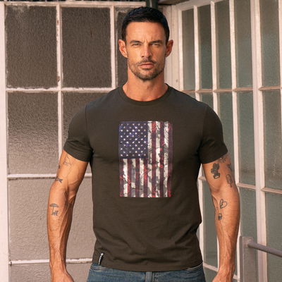 USA CAMO Patriotic T-Shirt