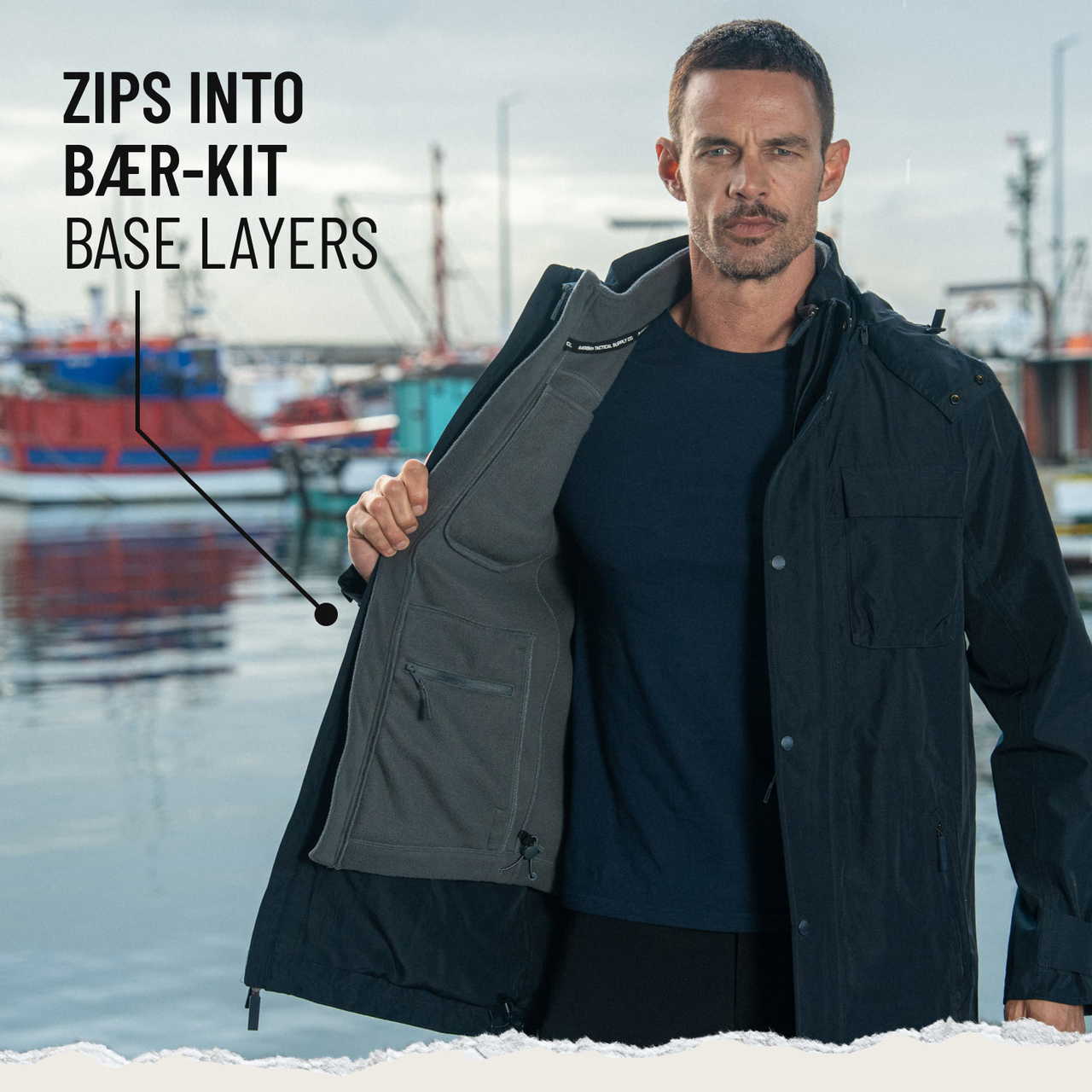 BÆR-Kit Modular System. Transform Your Parka into a 3-Season Weather Fortress.