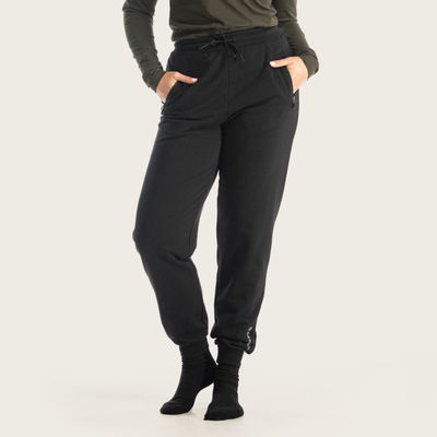 Cotton Sweatpants Women Black