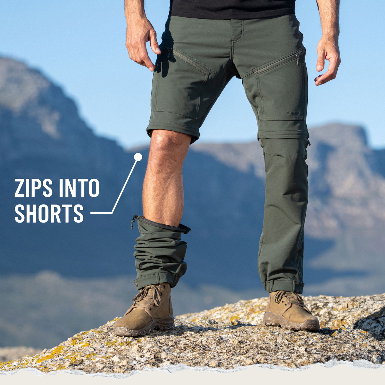 BÆRSkin Zip Off Cargo Pants | BAERSkin Tactical Supply Co. Get
