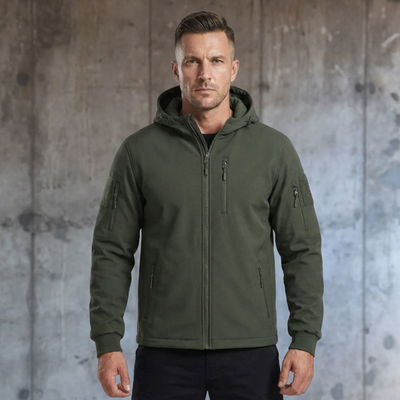 BÆRSkin Puffer Hoodie Hunter Green