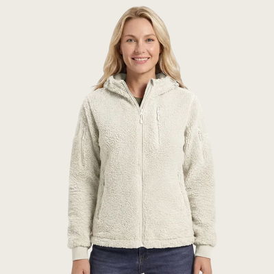 BÆRSkin Sherpa Hoodie Women Cream