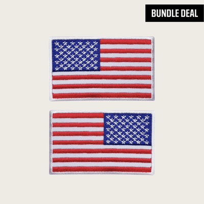 American Flag Velcro Patch (Regular & Reverse)