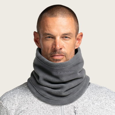 BÆRSkin Fleece Neck Gaiter Grey