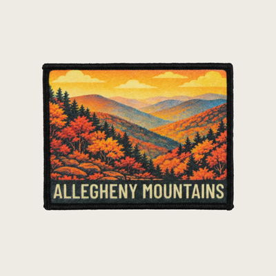 Allegheny Mountains Velcro Patch