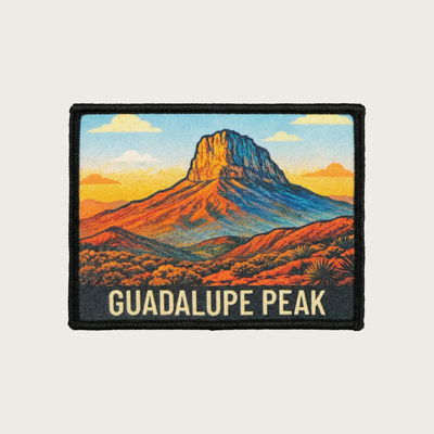 Guadalupe Peak Velcro Patch