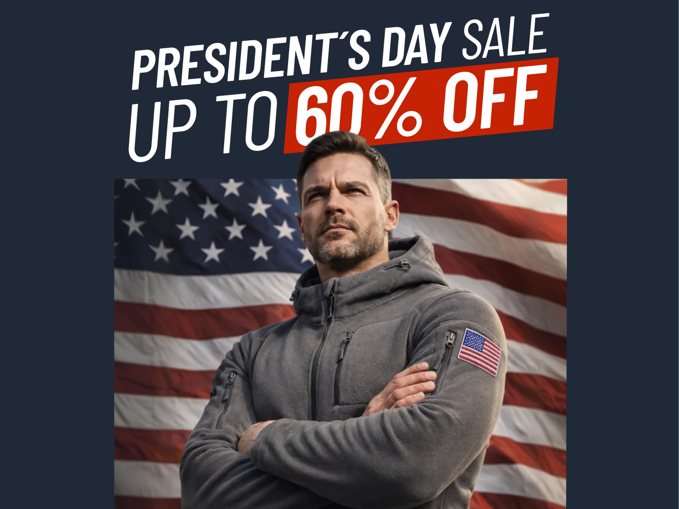 President's Day Sale: Up to 60% OFF Military-Grade Gear