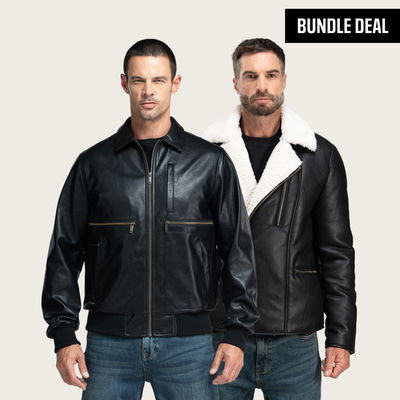 BÆRSkin Flight Bomber + Aviator Jacket