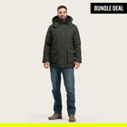 Greenland Fur Lined Parka + Straight leg Jeans